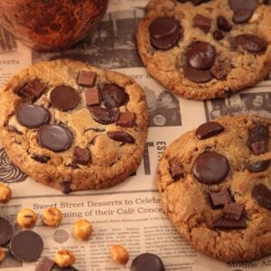 Chocolate Chunk with Pretzel Cookie Dough | Styled