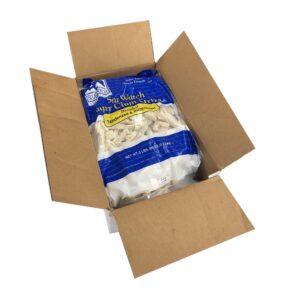 2-5# BRD SUPER CLAM STRIPS IQF BLOUNT | Packaged