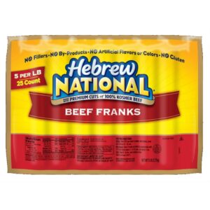 Kosher Beef Franks | Packaged