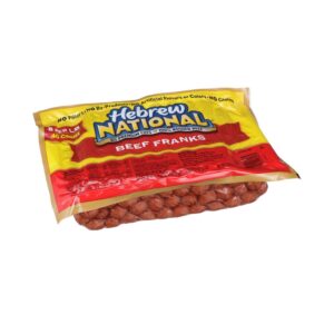 Beef Franks, 8/lb. | Packaged