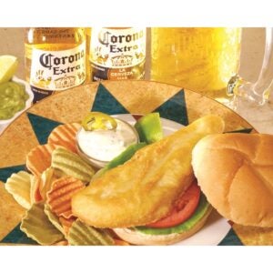 Corona Beer Battered Cod | Styled