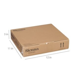 CAKE TORTE LEMON 12CT SIENNA | Corrugated Box