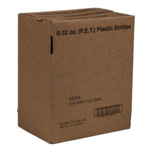 KEN’S DRESSING CAESAR CRMY 6-32FLZ | Corrugated Box