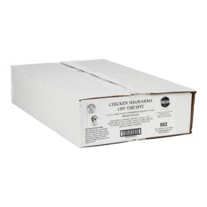 GYRO CHIX SHAWARMA SLCD CKD 2-5# | Corrugated Box