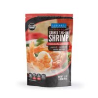 Cooked Tail-On Shrimp | Packaged