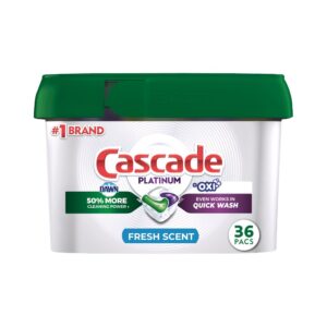 Cascade Platinum Fresh Scent Actionpacs | Packaged