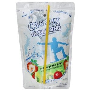 Strawberry Kiwi Roarin’ Waters Capri Sun | Packaged