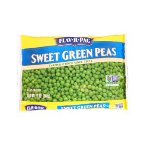 Sweet Green Peas 12 oz | Packaged