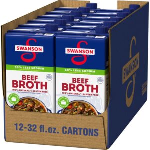 Low Sodium Beef Broth | Packaged