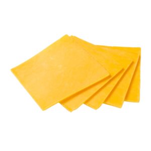 Sliced Yellow Sharp Cheddar Cheese | Raw Item