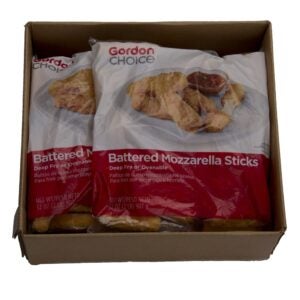 Battered Mozzarella Sticks | Packaged