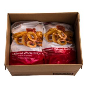 Battered Whole Onion Rings | Packaged