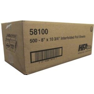 FOIL SHEETS 8X10.75″ 6-500CT HFA | Corrugated Box