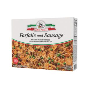 Farfalle Sausage Pasta | Packaged