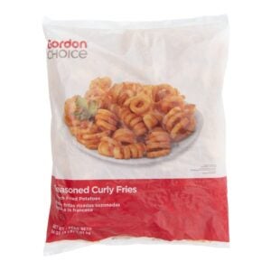 Seasoned Curly Fries | Packaged