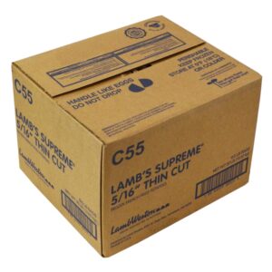 5/16 Inch Extra Long Fancy Regular Cut French Fries | Corrugated Box