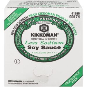 SAUCE SOY LESS SOD 1-4GAL KIKK | Corrugated Box