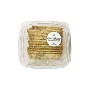 Flatbread Everything Seasoned Crackers | Packaged