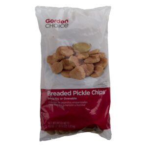 Breaded Pickle Chips | Packaged