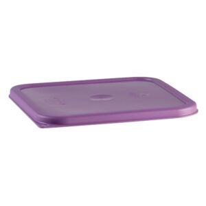 LID CONT SQ 2&4QT PURPLE CAMBRO | Raw Item