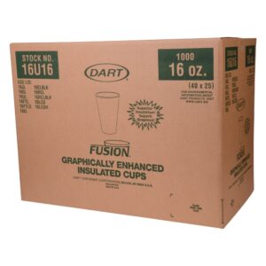 16 oz. Foam & Paper Cups | Corrugated Box