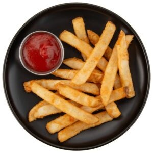 Platter Cut French Fries | Styled