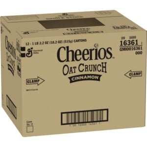 Oat Crunch Cinnamon Cereal | Corrugated Box