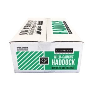 Wild-Caught Haddock Fillets | Corrugated Box