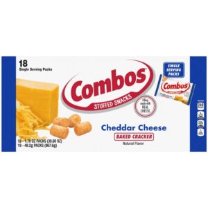 Combos Pretzels with Cheddar Cheese | Packaged