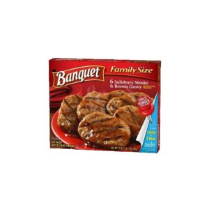 Banquet Salisbury Steak & Brown Gravy | Packaged