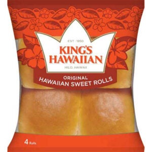 King's Hawaiian Roll 4ct | Packaged