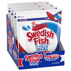 Red, White, & Blue Swedish Fish Candy | Styled