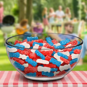 Red, White, & Blue Sour Candy | Styled