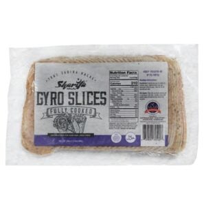 Sharifa Halal Gyro Slices 1.5Ib | Packaged