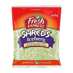 Shredded Iceberg Lettuce | Packaged