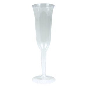 5 oz. Plastic Champagne Glasses | Raw Item