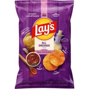 LAYS CHIPS XL ALL DRESSED | Packaged