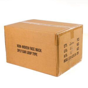 Ripclear Disposable Face Masks | Corrugated Box
