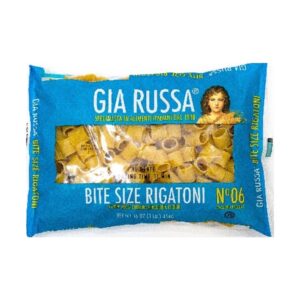 Gia Russa Bite Size Rigatoni 16oz | Packaged