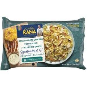 Grilled White Chicken Fettuccine with Alfredo Sauce | Packaged