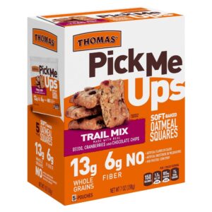 Trail Mix Oatmeal Squares | Packaged