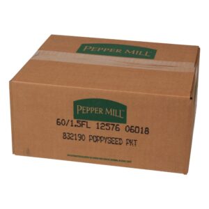 Poppyseed Dressing Packets | Corrugated Box