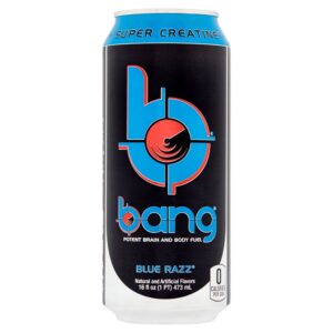 Bang Blue Razz Energy Drink | Packaged