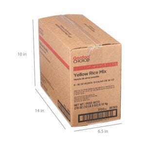 Yellow Mexican Rice | Corrugated Box