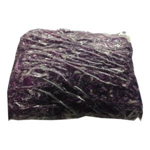 Cabbage Red Shrd 1/8″ 4-5# Roti | Packaged