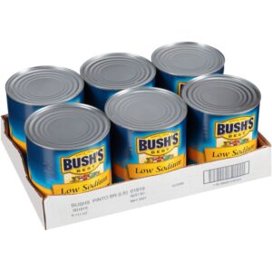 BEANS PINTO LOW SODIUM 6-111Z | Packaged