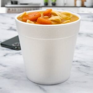 32 ounce Squat Foam Container | Styled