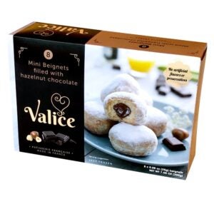 Hazelnut-Chocolate Mini Beignets | Packaged