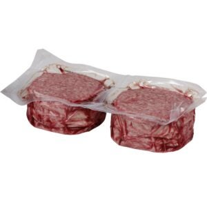 Ground Beef Chuck Patties, Prm, Fresh to Frozen | Packaged