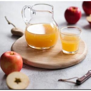 Apple Juice Honey Thickened Beverage | Styled